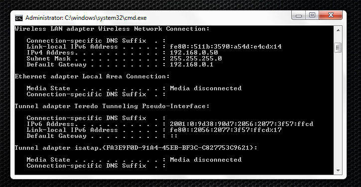 BnS Server trouble ipconfig Screen.png